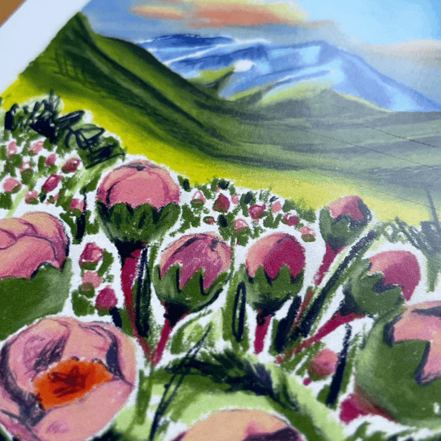💌 Carte postale - Bourgeons