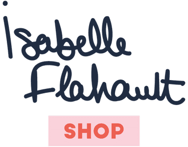 Logotype de la marque et boutique de l’illustratrice Isabelle Flahault.