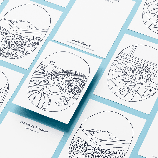 🖍️ Kit de cartes à colorier